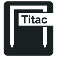 Plastové sponky tvrdé TITAC 13 mm Aplikace 1