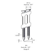 Kotevné klince s krúžkami OMER CNP 40mm / 4mm