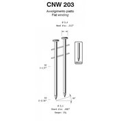 Hladké klince OMER CNW 203/32