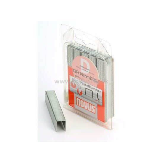 Sponky šikmý střih NOVUS 'D' 53FD/18