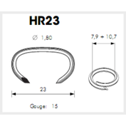 HOG–RING spony OMER HR23