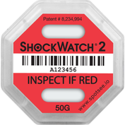Indikátor nárazu Shockwatch2 - 50 g, červený