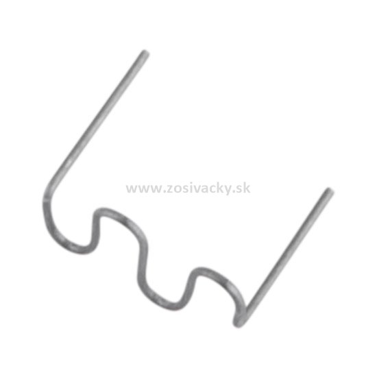 SPOJOVAČE - spony pro svařování plastů VYSOKÁ VLNA "VV" 0,8mm / 15mm