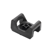 Držák kabelů/trubek/hadic černý BASE B